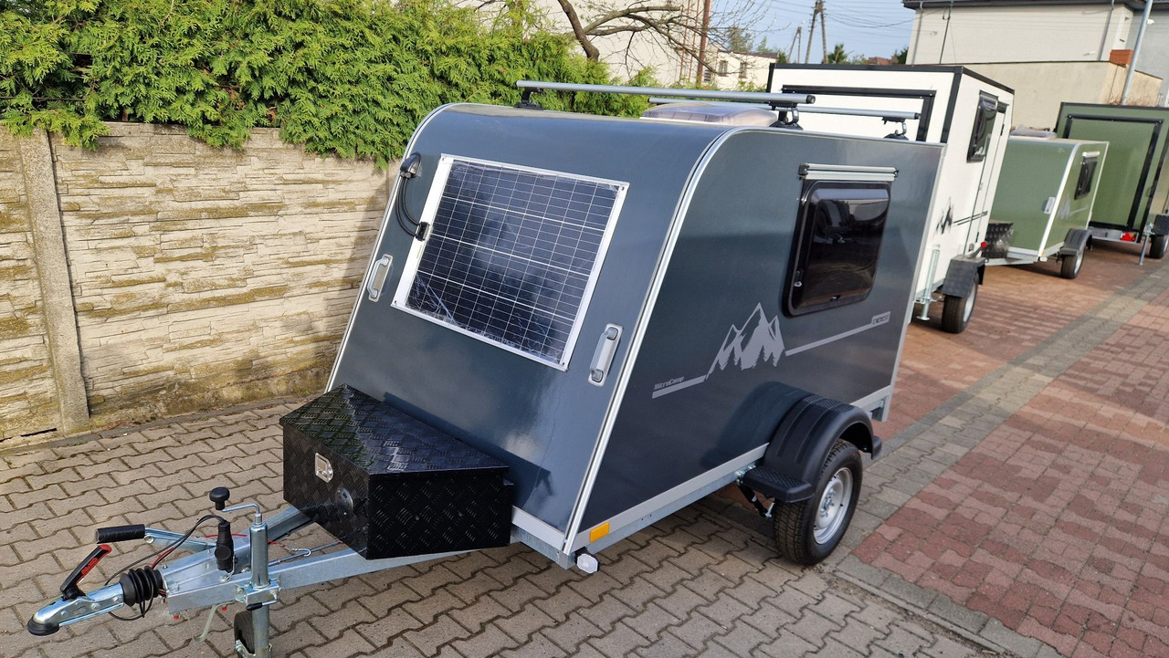 Minikemping Microcamp teardrop mała przyczepa wyprawowa PROMO WYPRZ - Каравана: снимка 4 Minikemping Microcamp teardrop mała przyczepa wyprawowa PROMO WYPRZ - Каравана: снимка 4