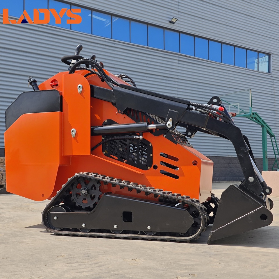 LADYS Free Shipping Mini Skid Steer Loader Compact Track Electric/Diesel Chinese Mini Skid Steer Loader For Sale With Mini Skid Steer Attachments 4 In 1 Bucket - Мини челен товарач: снимка 2 LADYS Free Shipping Mini Skid Steer Loader Compact Track Electric/Diesel Chinese Mini Skid Steer Loader For Sale With Mini Skid Steer Attachments 4 In 1 Bucket - Мини челен товарач: снимка 2