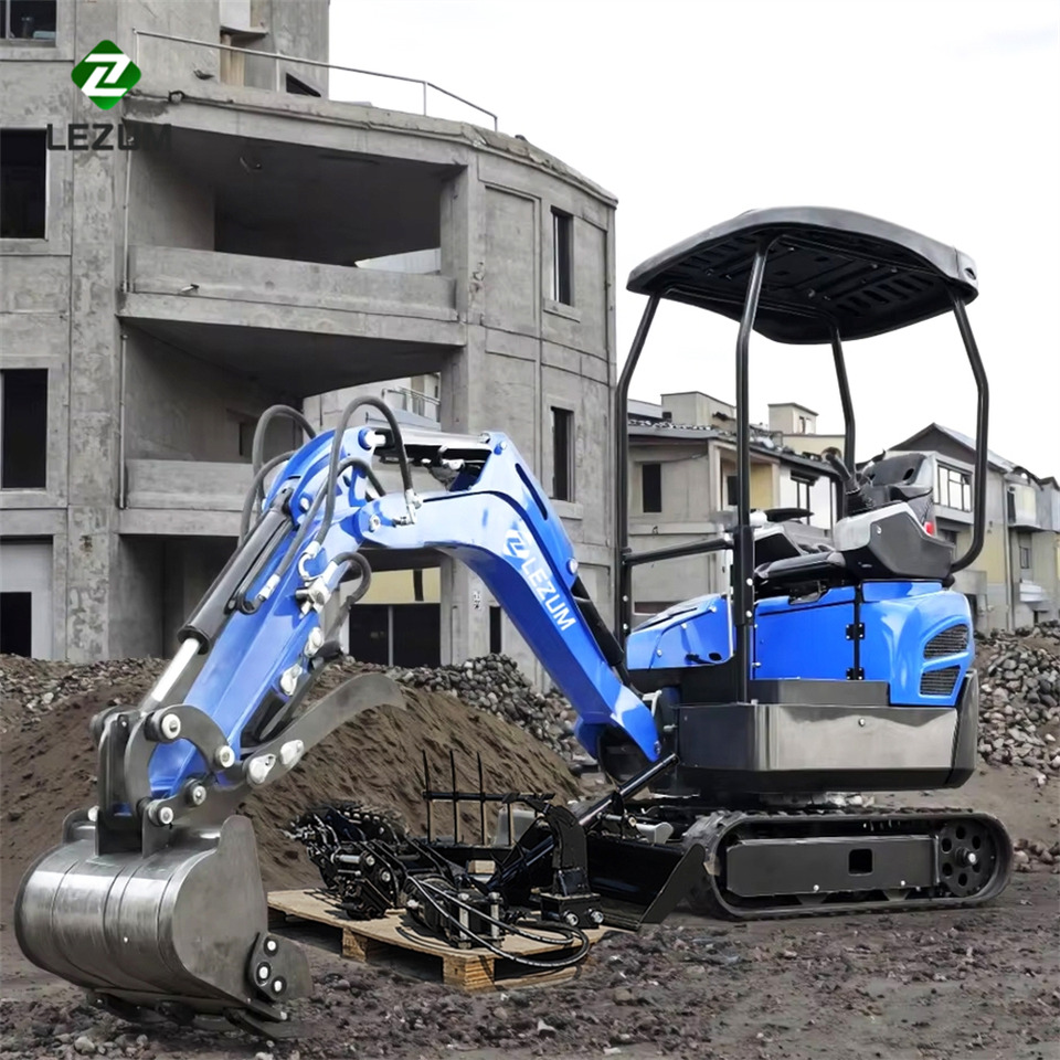 LEZUM DY18 Mini Excavator CE Certification Kubota Engine(Factory Outlet) Mini Pelle Minibagger Minikoparka Miniexcavadora - Мини багер: снимка 5 LEZUM DY18 Mini Excavator CE Certification Kubota Engine(Factory Outlet) Mini Pelle Minibagger Minikoparka Miniexcavadora - Мини багер: снимка 5