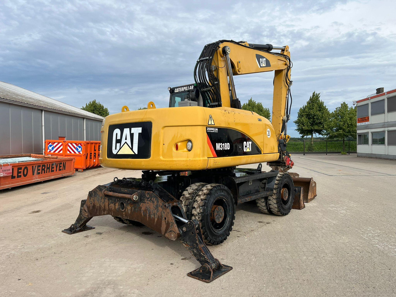 Caterpillar M318D - Колесен багер: снимка 4 Caterpillar M318D - Колесен багер: снимка 4
