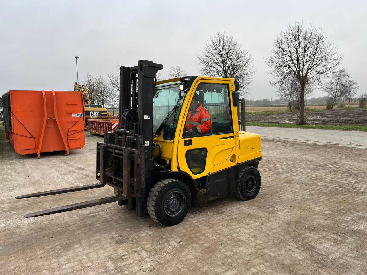 Hyster H4.5 - Дизелов мотокар: снимка 1 Hyster H4.5 - Дизелов мотокар: снимка 1
