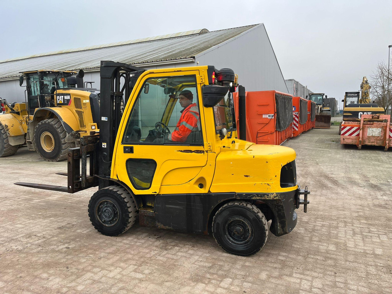 Hyster H4.5 - Дизелов мотокар: снимка 2 Hyster H4.5 - Дизелов мотокар: снимка 2