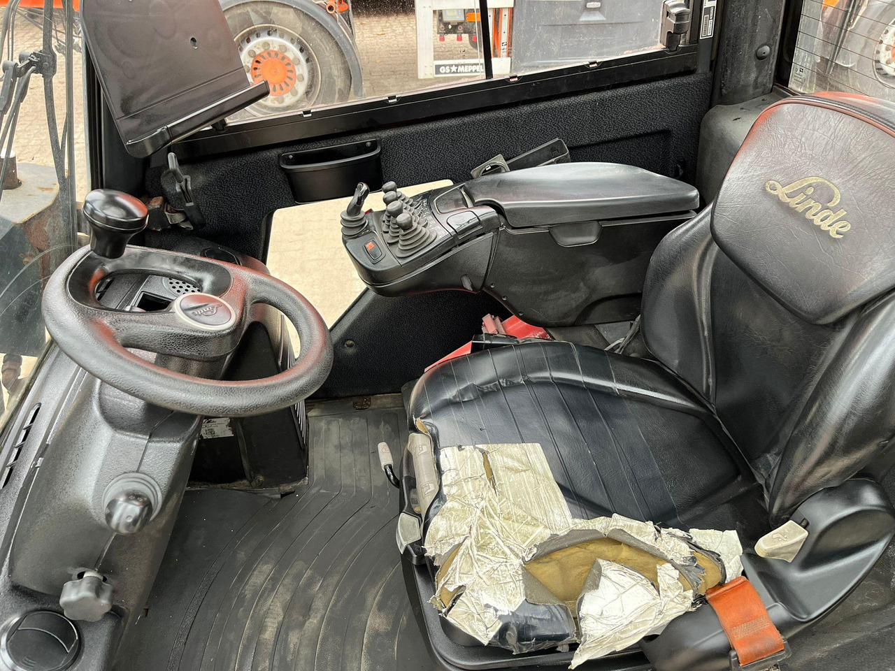 Мотокар Linde H 35: снимка 8