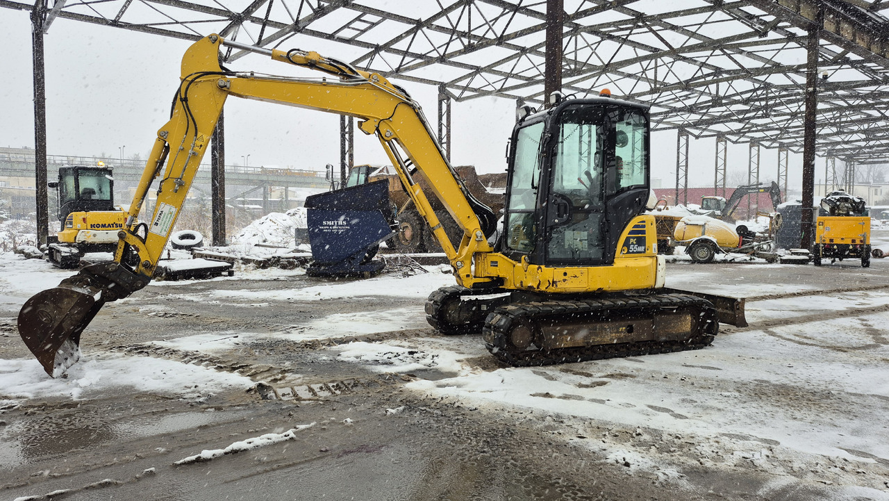 KOMATSU PC55MR-5 E0 - Мини багер: снимка 1 KOMATSU PC55MR-5 E0 - Мини багер: снимка 1