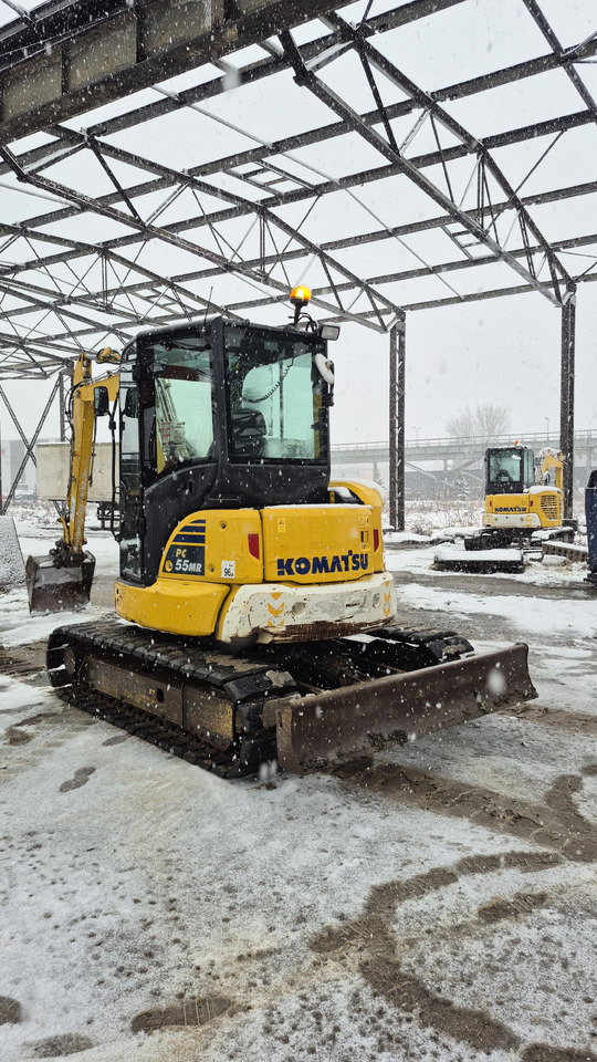 KOMATSU PC55MR-5 E0 - Мини багер: снимка 4 KOMATSU PC55MR-5 E0 - Мини багер: снимка 4