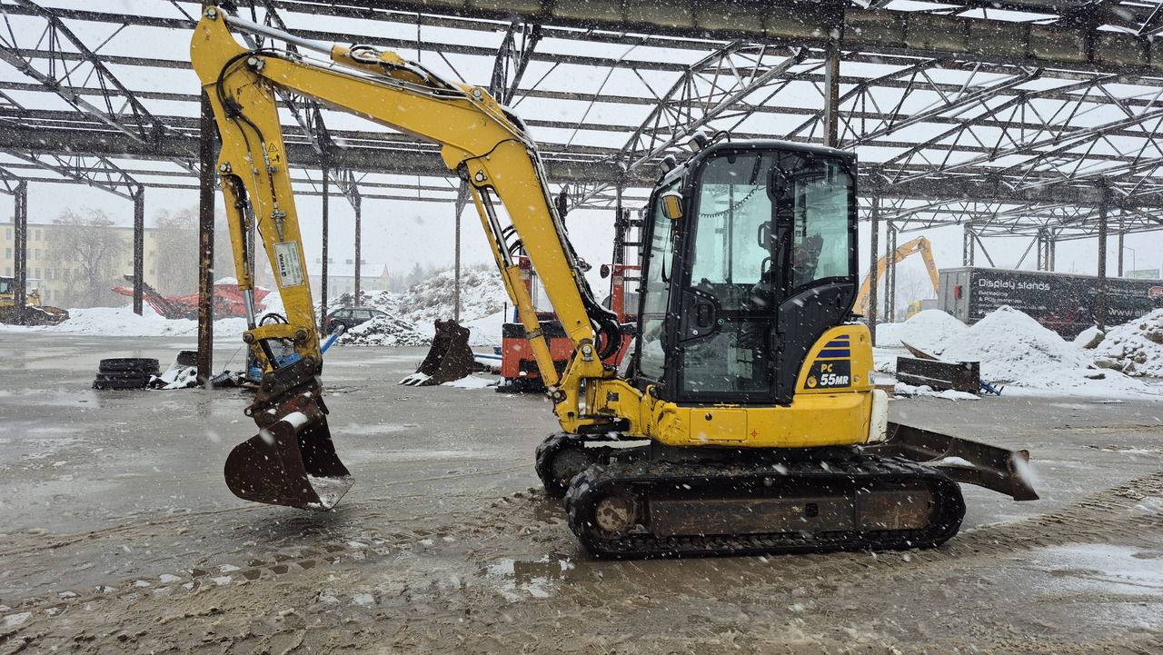 KOMATSU PC55MR-5 E0 - Мини багер: снимка 2 KOMATSU PC55MR-5 E0 - Мини багер: снимка 2