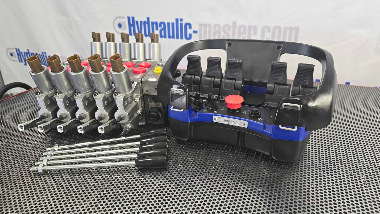 Container Side Lifter Sidelifter 5 sections valve with Radio Remote Scanreco - Боклукчийска кола: снимка 5 Container Side Lifter Sidelifter 5 sections valve with Radio Remote Scanreco - Боклукчийска кола: снимка 5