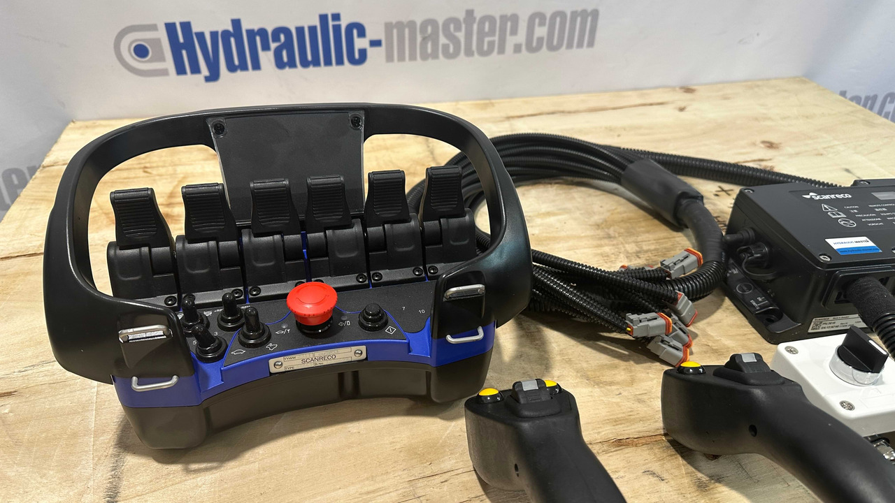 Control Set Radio Remote Scanreco RC400 and JP Joysticks PWM for Nordhydraulic, Kubota, Parker - Горска техника: снимка 2 Control Set Radio Remote Scanreco RC400 and JP Joysticks PWM for Nordhydraulic, Kubota, Parker - Горска техника: снимка 2