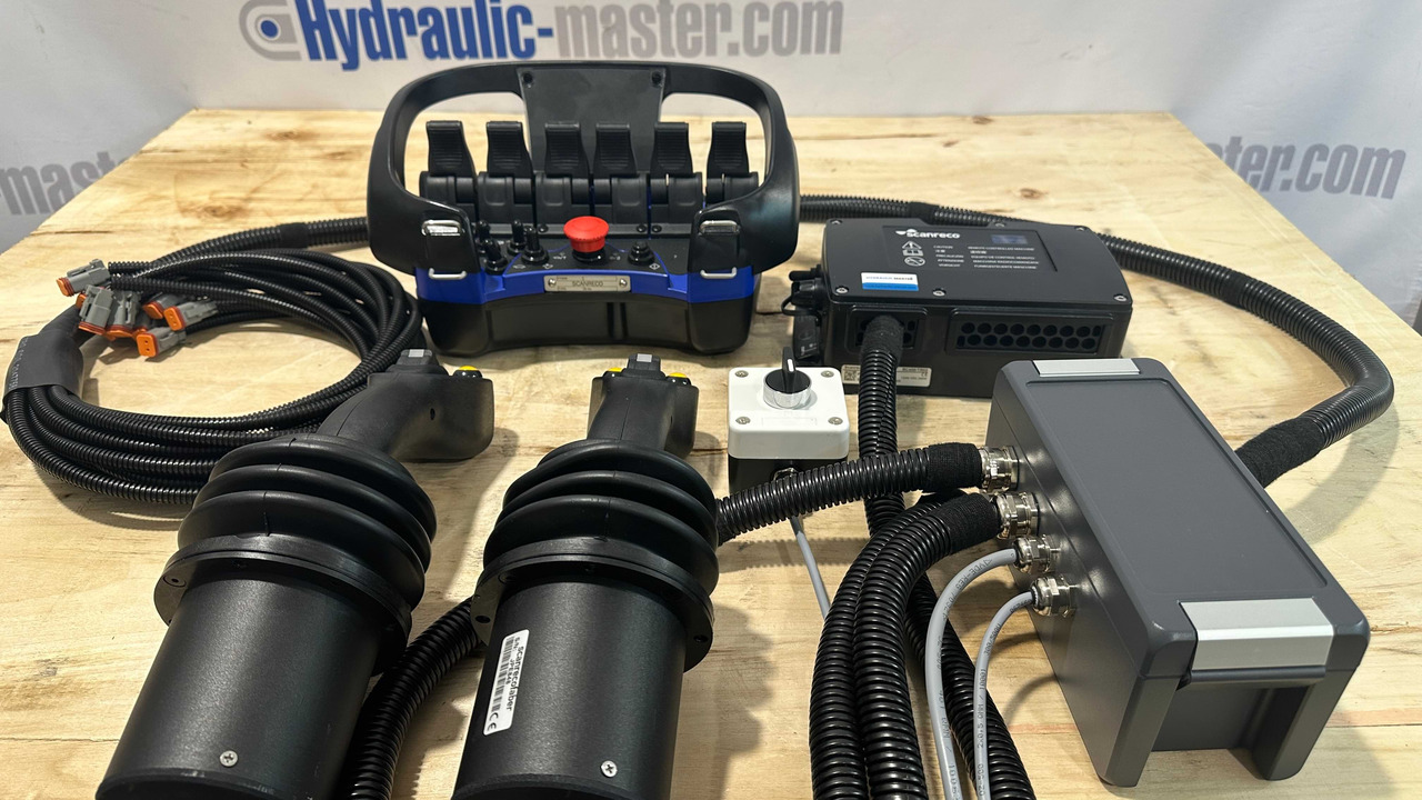 Горска техника Proportional Valve Walvoil DPX100 with Control Scanreco RC400 and JP Joysticks PWM for Palfinger, Kubota, Kesla: снимка 7