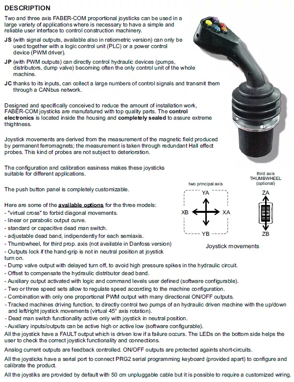 Горска техника Proportional Valve Walvoil DPX100 with Control Scanreco RC400 and JP Joysticks PWM for Palfinger, Kubota, Kesla: снимка 10