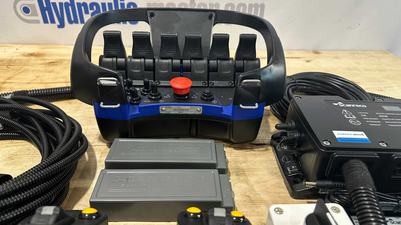 Горска техника Proportional Valve Walvoil DPX100 with Control Scanreco RC400 and JP Joysticks PWM for Palfinger, Kubota, Kesla: снимка 17