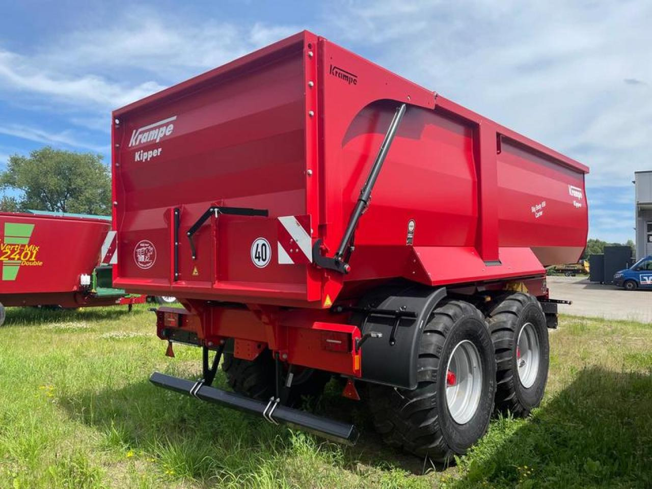 Krampe BIG BODY 650 CARRIER - Селскостопанско ремарке самосвал: снимка 3 Krampe BIG BODY 650 CARRIER - Селскостопанско ремарке самосвал: снимка 3