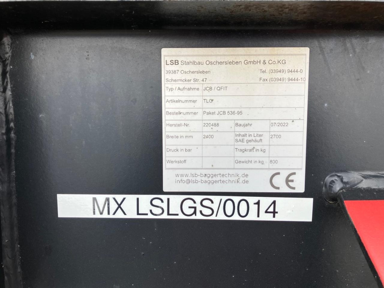 LEICHTGUTSCHAUFEL JCB - Кофа: снимка 2 LEICHTGUTSCHAUFEL JCB - Кофа: снимка 2