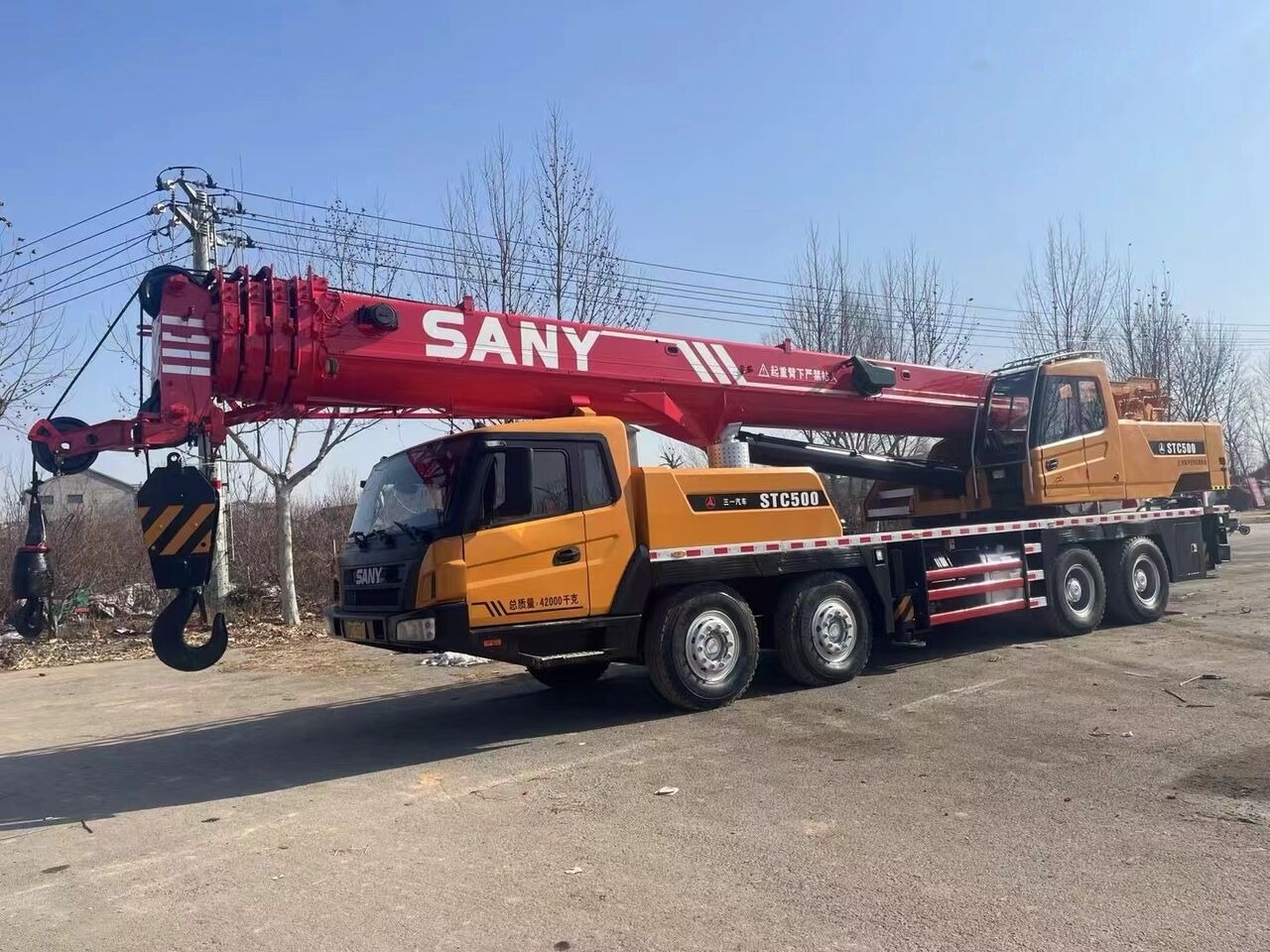 Palfinger Sany STC500 STC550 STC700 STC800 STC1000 - Автокран: снимка 2 Palfinger Sany STC500 STC550 STC700 STC800 STC1000 - Автокран: снимка 2
