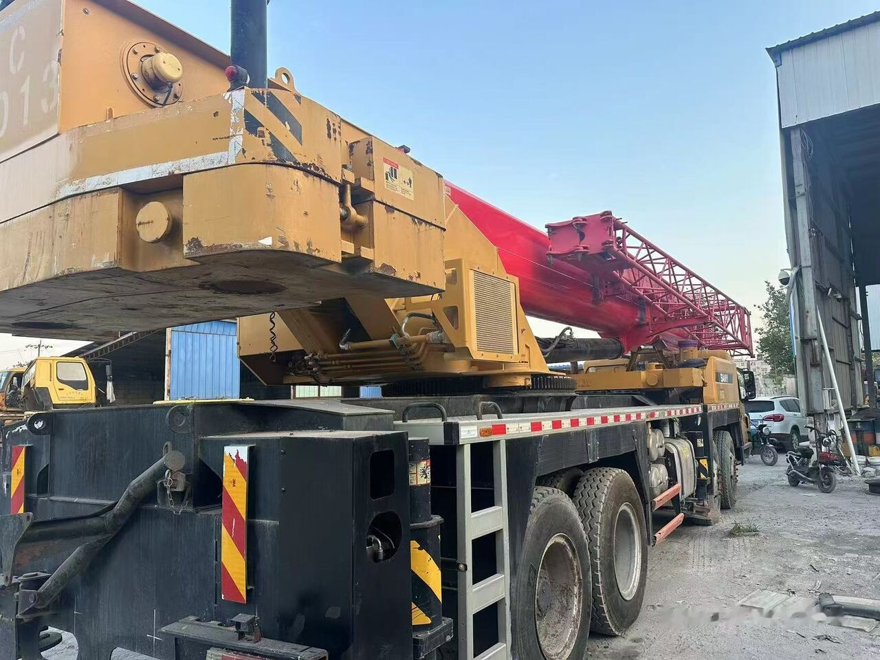 Palfinger Sany Used STC550 Truck Mounted Crane China 50 Ton 100 Ton Capacities - Автокран: снимка 3 Palfinger Sany Used STC550 Truck Mounted Crane China 50 Ton 100 Ton Capacities - Автокран: снимка 3