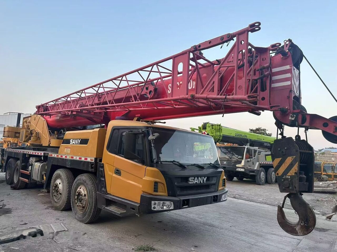 Palfinger Sany Used STC550 Truck Mounted Crane China 50 Ton 100 Ton Capacities - Автокран: снимка 4 Palfinger Sany Used STC550 Truck Mounted Crane China 50 Ton 100 Ton Capacities - Автокран: снимка 4