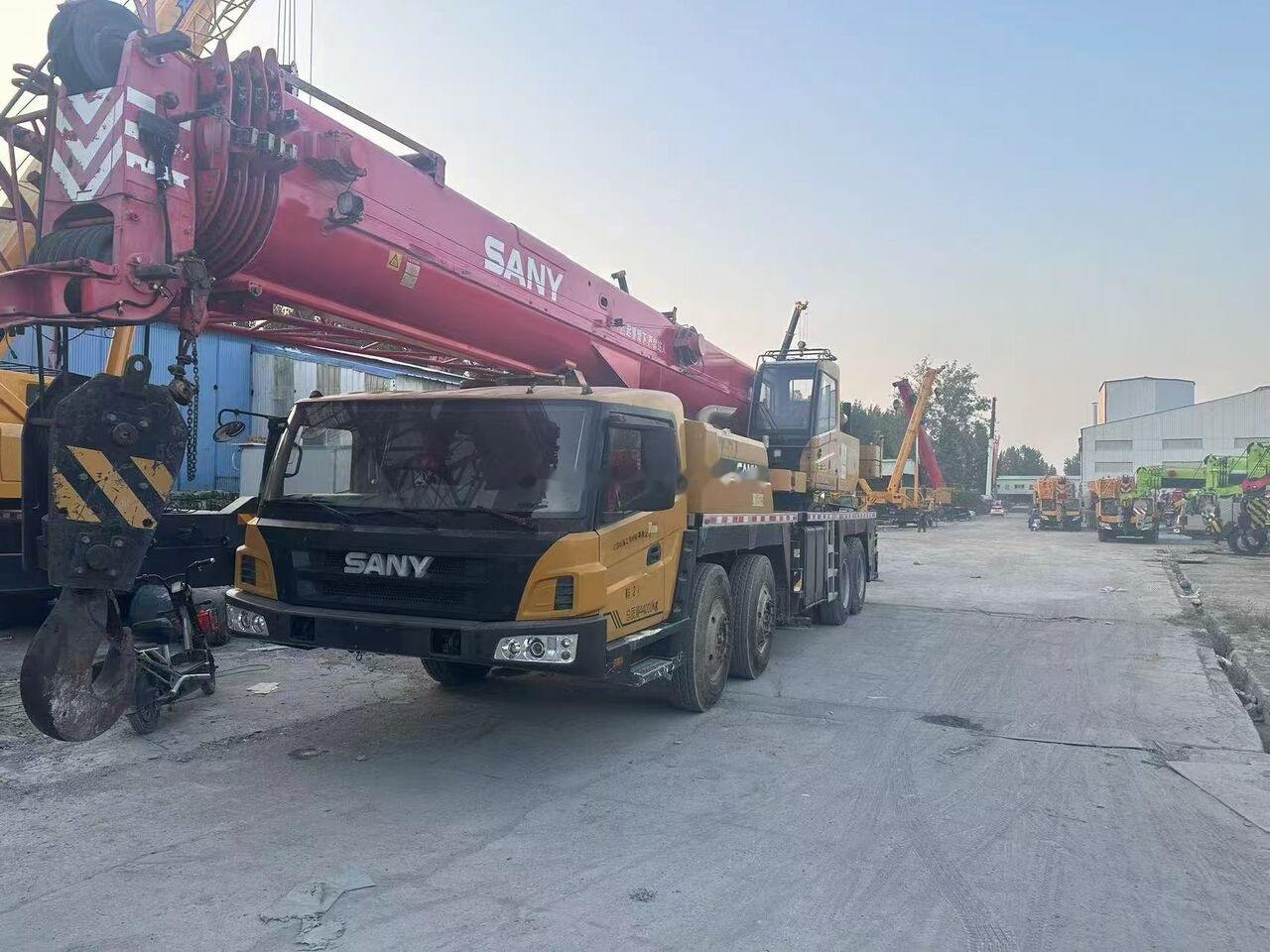 Palfinger Sany Used STC550 Truck Mounted Crane China 50 Ton 100 Ton Capacities - Автокран: снимка 1 Palfinger Sany Used STC550 Truck Mounted Crane China 50 Ton 100 Ton Capacities - Автокран: снимка 1
