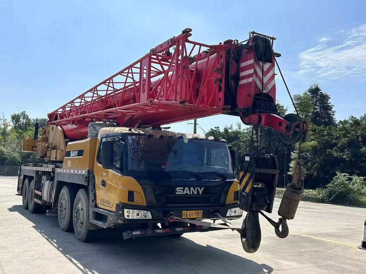 Sany STC550 STC500 55T 50T 55ton 50ton - Автокран: снимка 1 Sany STC550 STC500 55T 50T 55ton 50ton - Автокран: снимка 1