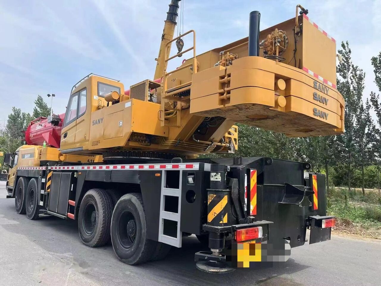 Sany Used Sany STC800 Original 80 Ton Mobile Truck Mounted Crane for - Автокран: снимка 4 Sany Used Sany STC800 Original 80 Ton Mobile Truck Mounted Crane for - Автокран: снимка 4