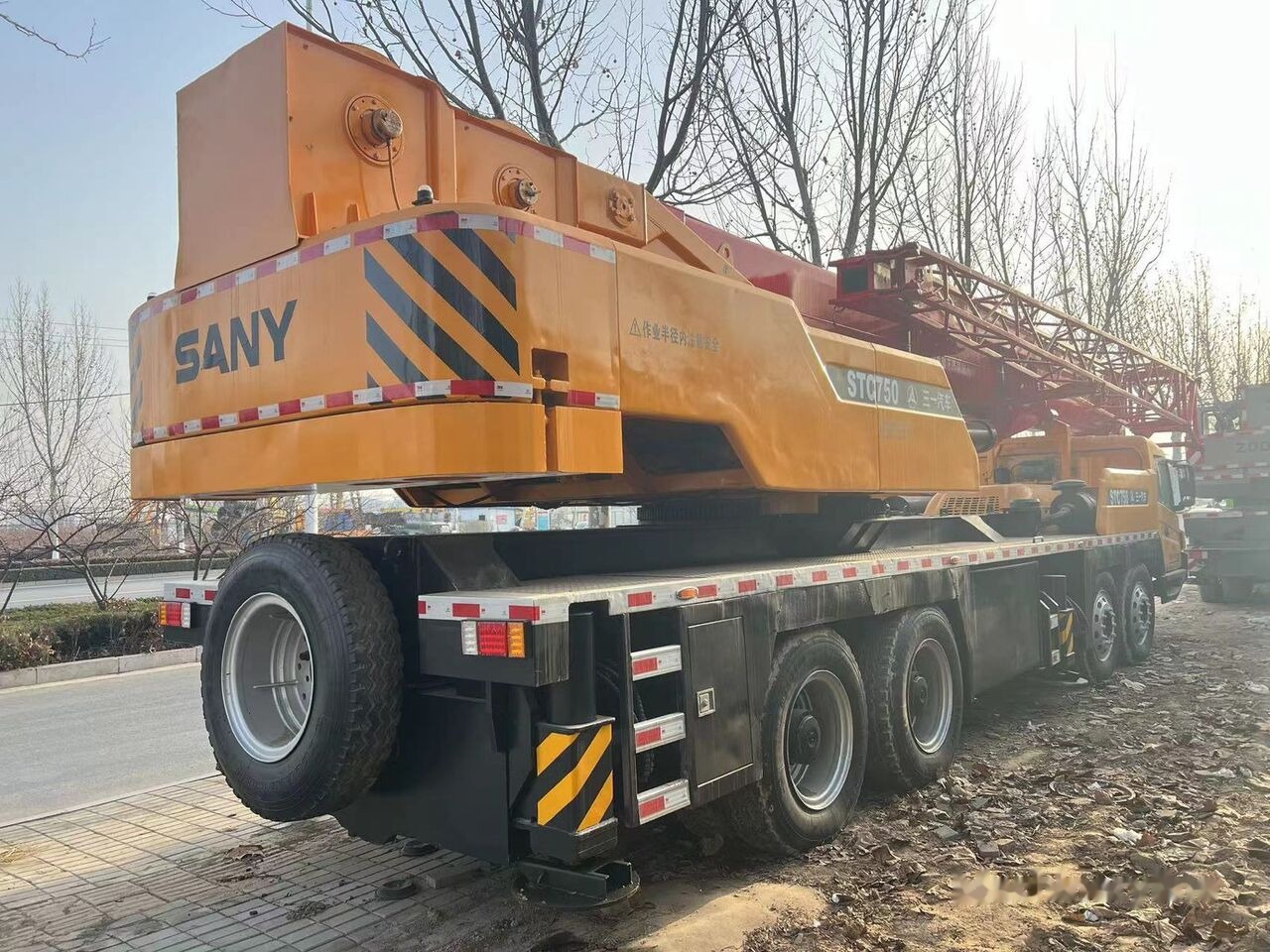 Sany Used Sany crane STC750 STC800 STC1000 75 tons 80 tons 100 tons f - Автокран: снимка 5 Sany Used Sany crane STC750 STC800 STC1000 75 tons 80 tons 100 tons f - Автокран: снимка 5