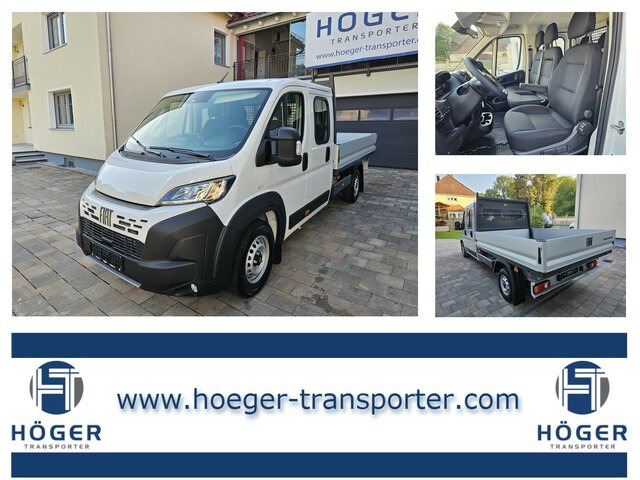 FIAT Ducato 140 DOKA Pritsche 2,9 Meter Klima DAB - Бордови бус, Бус с двойна кабина: снимка 1 FIAT Ducato 140 DOKA Pritsche 2,9 Meter Klima DAB - Бордови бус, Бус с двойна кабина: снимка 1