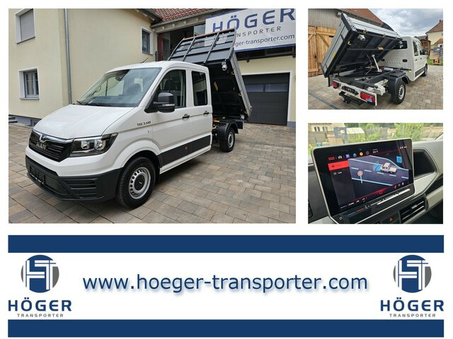 MAN TGE 3.140 Doka L3 Dreiseitenkipper Facelift - Камион: снимка 1 MAN TGE 3.140 Doka L3 Dreiseitenkipper Facelift - Камион: снимка 1