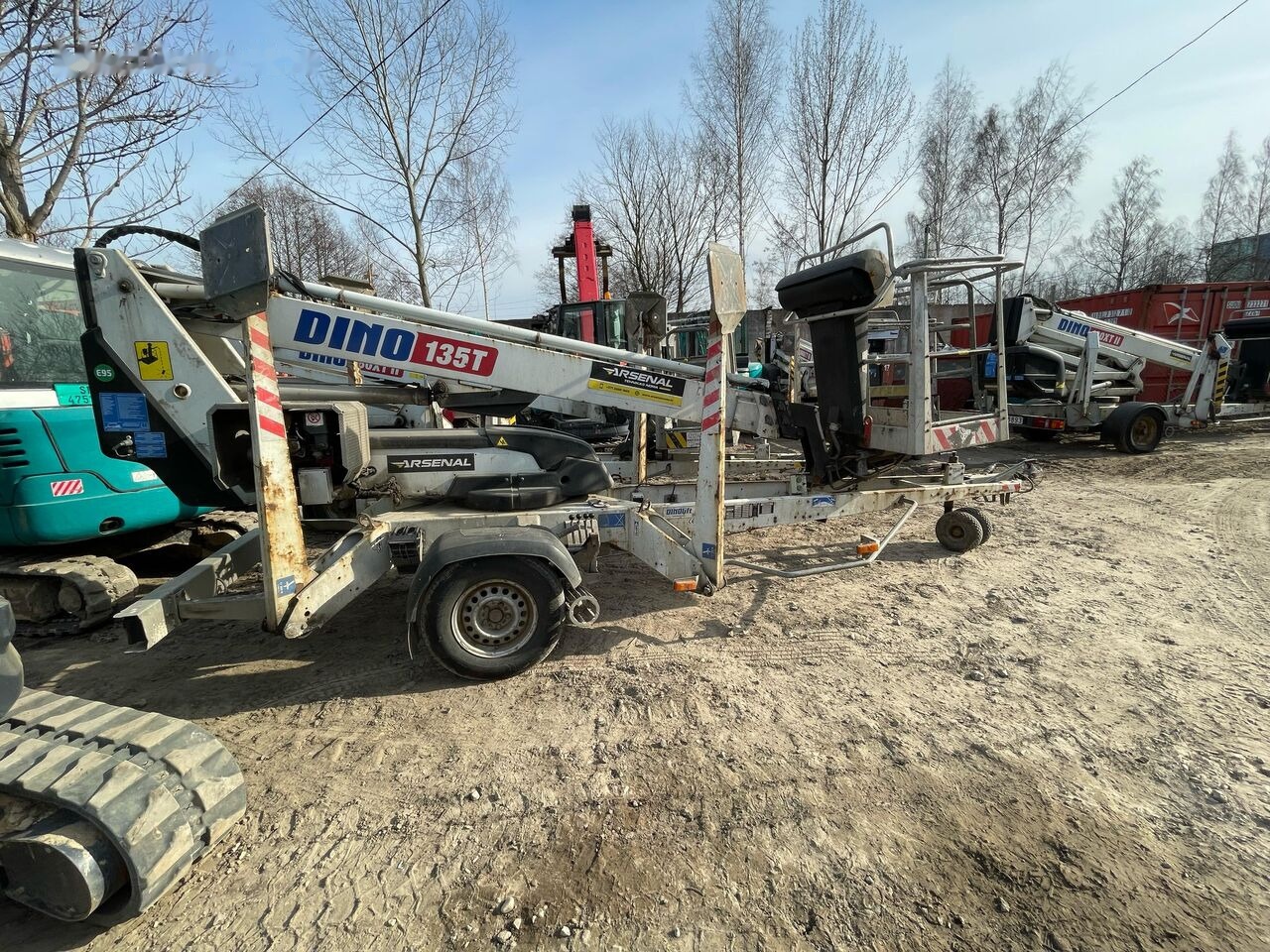 Dino 135T - Артикулираща платформа: снимка 1 Dino 135T - Артикулираща платформа: снимка 1