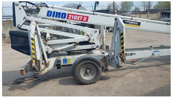 Dino 210 XT II - Артикулираща платформа: снимка 3 Dino 210 XT II - Артикулираща платформа: снимка 3