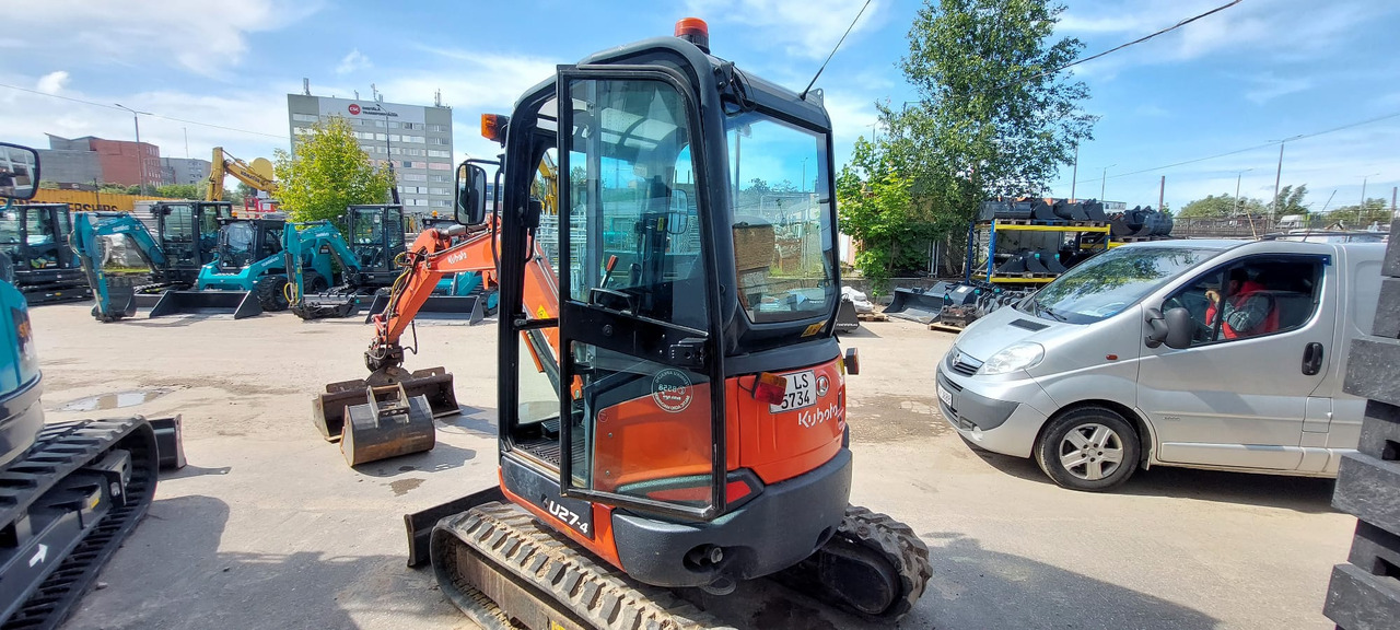 Kubota U27-4 HI - Мини багер: снимка 4 Kubota U27-4 HI - Мини багер: снимка 4