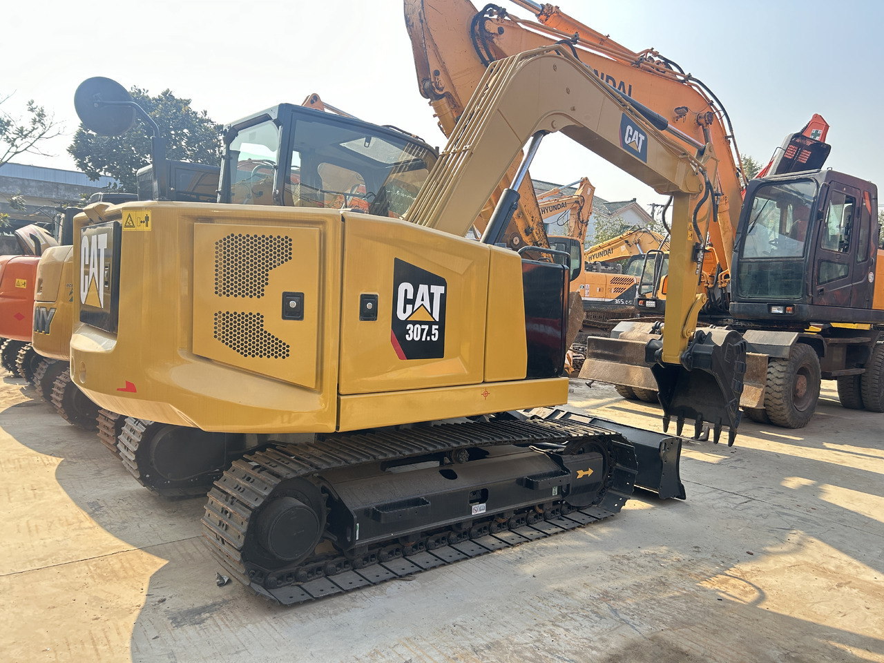 CAT 307.5 Excavator - Мини багер: снимка 3 CAT 307.5 Excavator - Мини багер: снимка 3