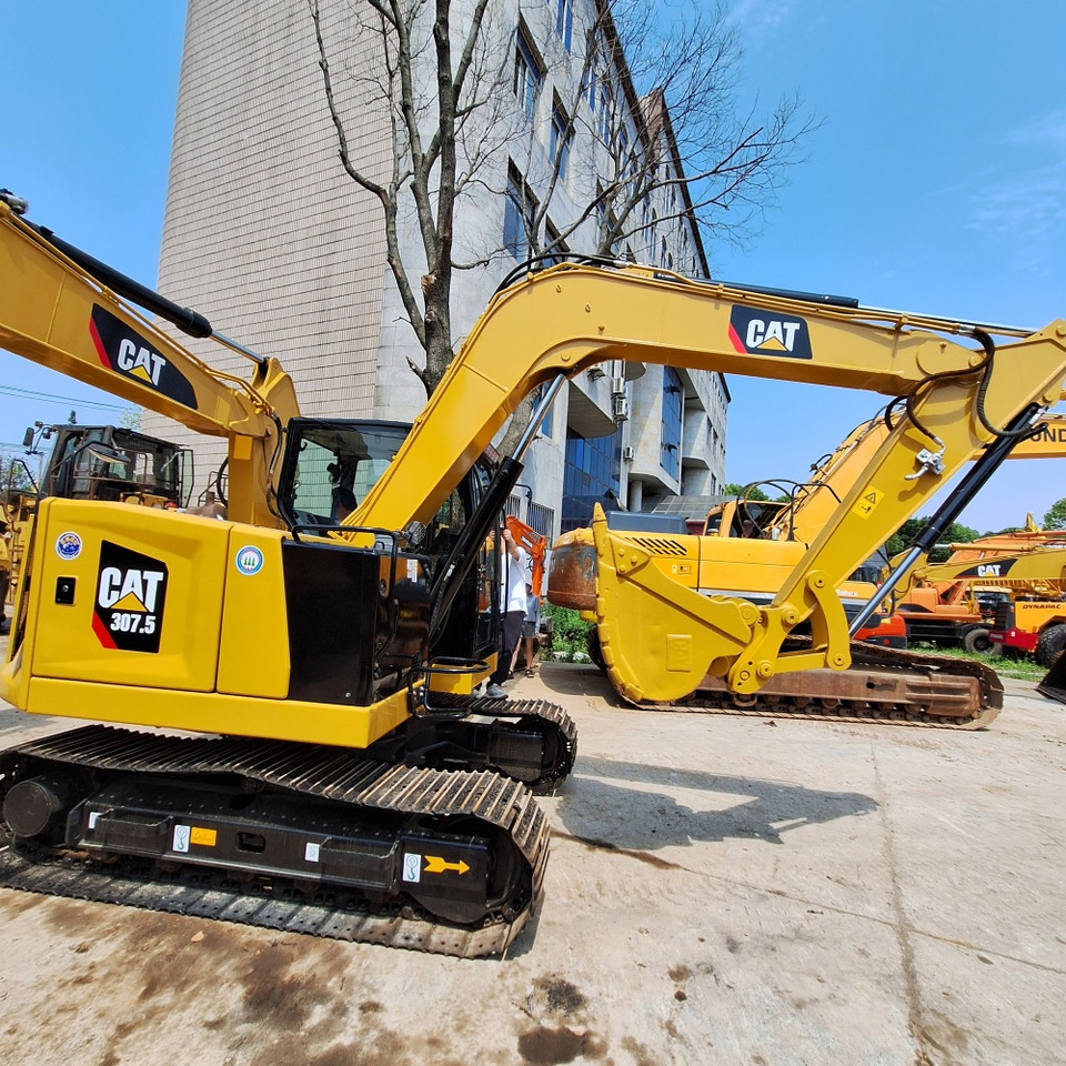 CAT 307.5 Excavator - Мини багер: снимка 1 CAT 307.5 Excavator - Мини багер: снимка 1
