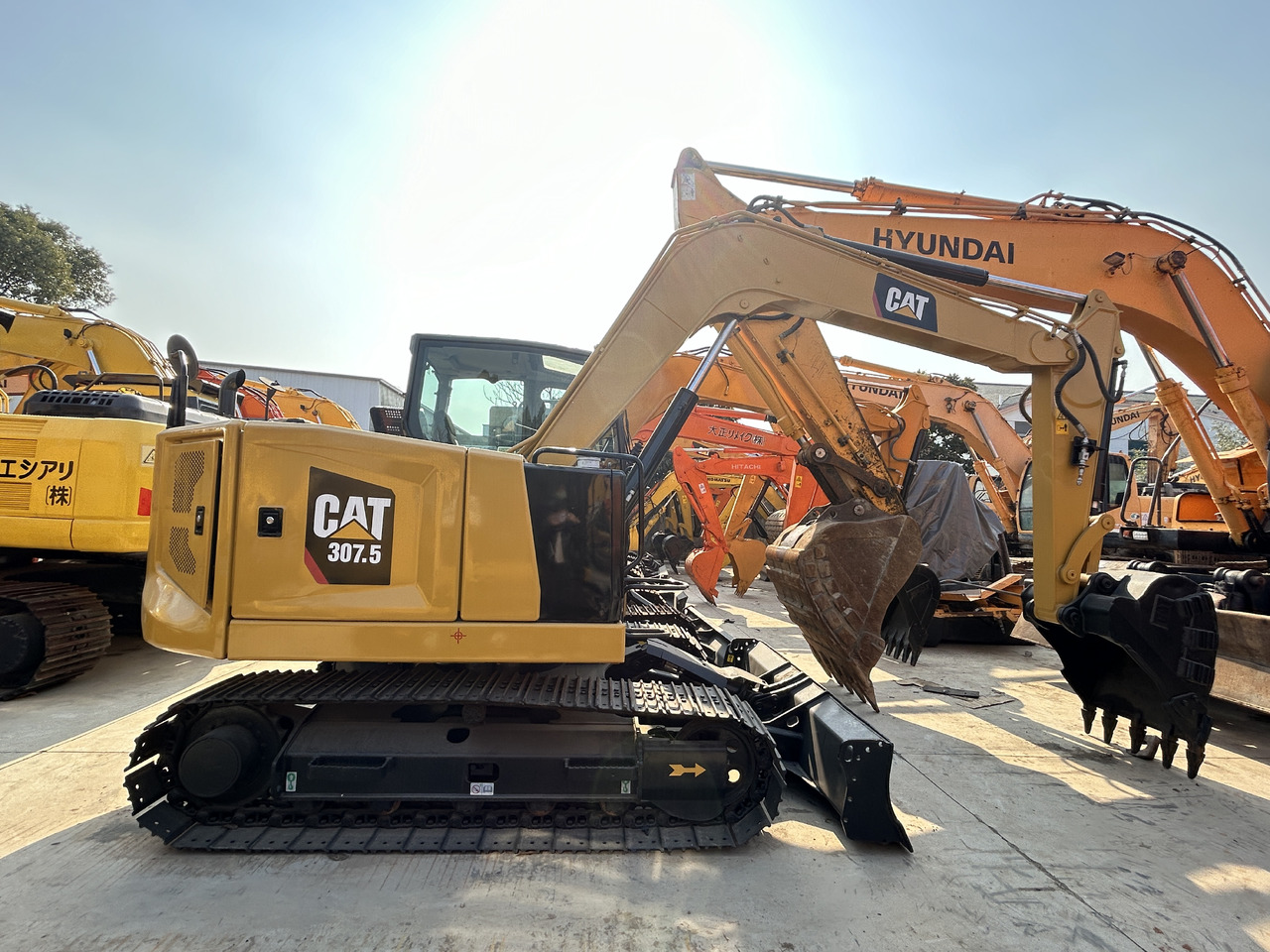 CAT 307.5 Excavator - Мини багер: снимка 2 CAT 307.5 Excavator - Мини багер: снимка 2