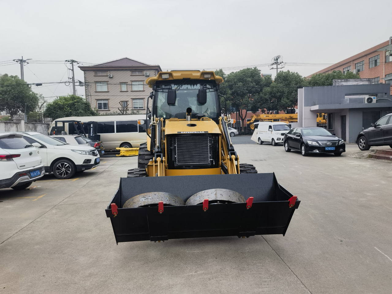 CAT 420F Backhoe Loader - Багер-товарач: снимка 4 CAT 420F Backhoe Loader - Багер-товарач: снимка 4