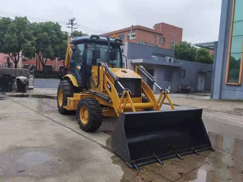Багер-товарач CAT 420F Backhoe Loader: снимка 6