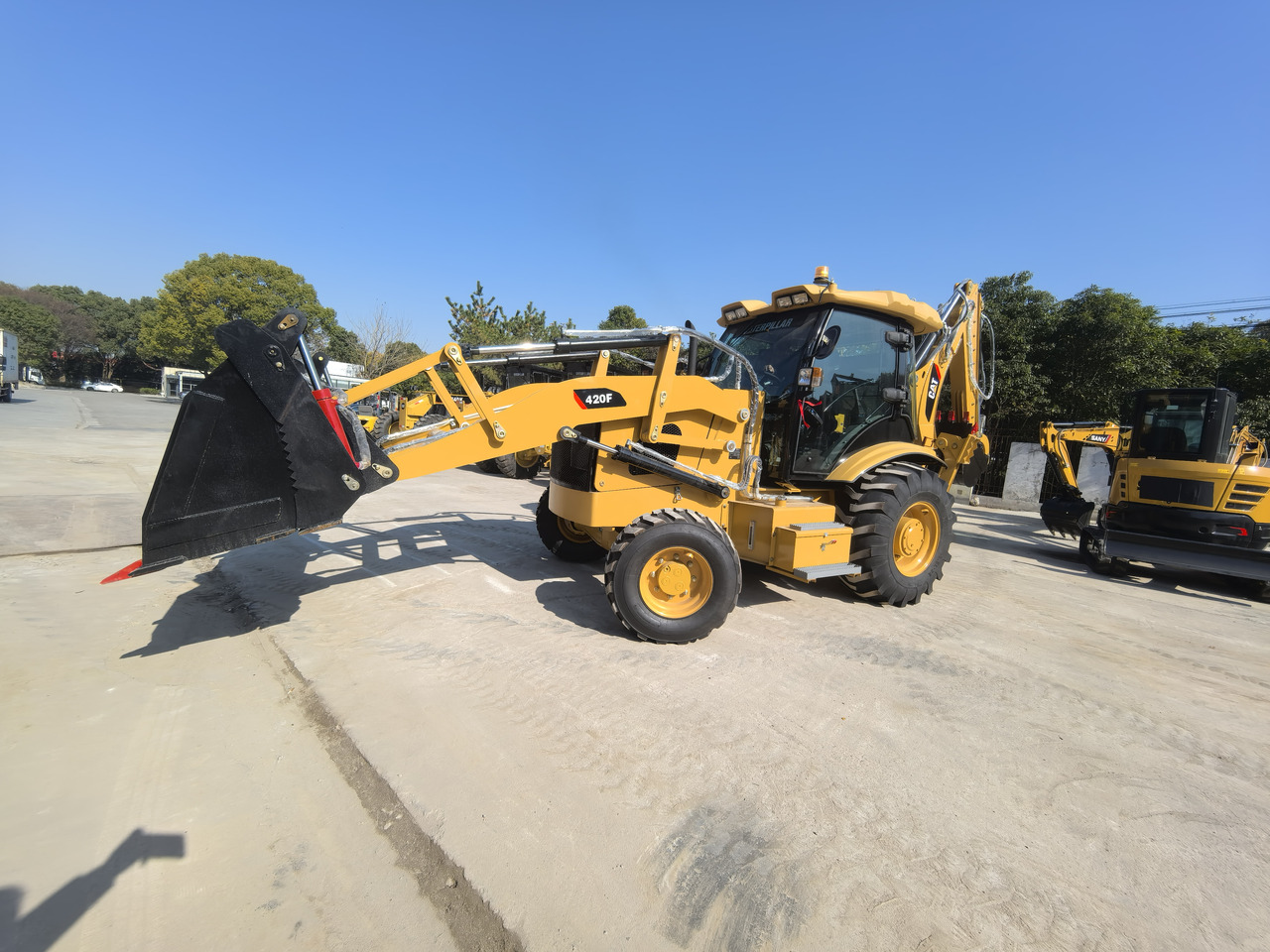 CAT 420F Backhoe Loader - Багер-товарач: снимка 5 CAT 420F Backhoe Loader - Багер-товарач: снимка 5