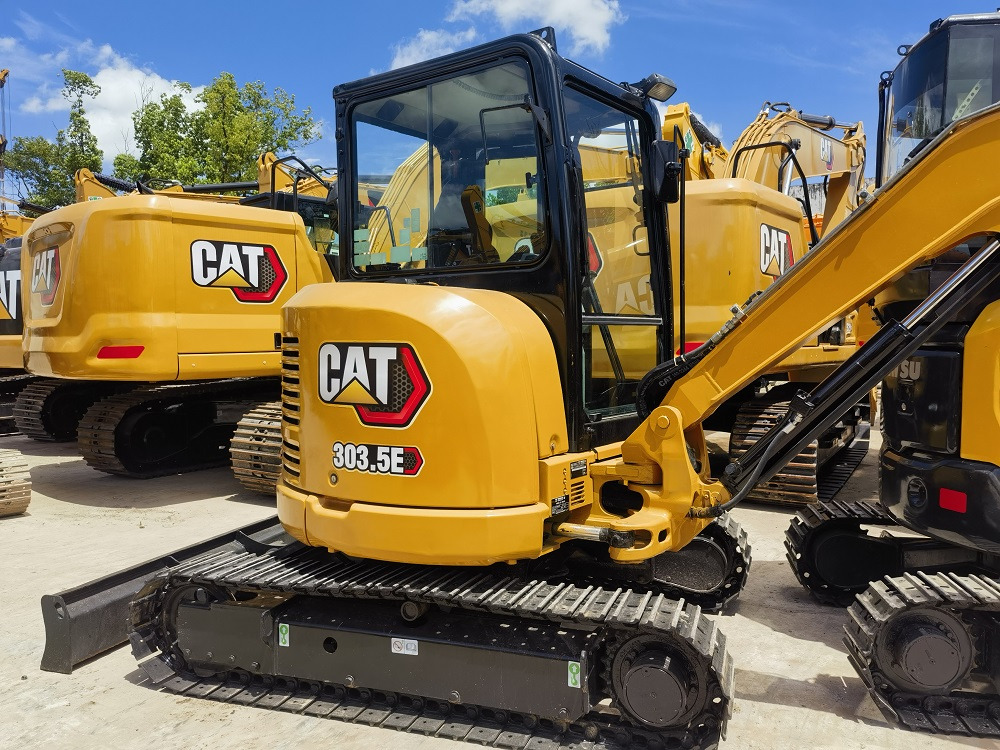 CATERPILLAR CAT 303.5E MINI Crawler excavator - Мини багер: снимка 3 CATERPILLAR CAT 303.5E MINI Crawler excavator - Мини багер: снимка 3