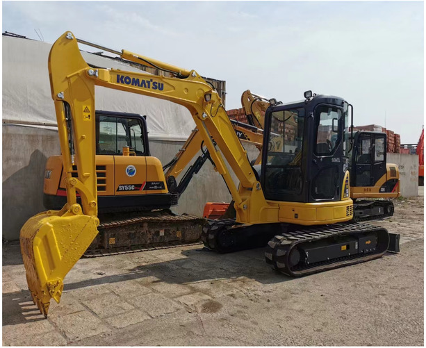 Good condition used Komatsu PC55MR-3 excavator Original Komatsu PC55MR-3 for sale in shanghai - Мини багер: снимка 1 Good condition used Komatsu PC55MR-3 excavator Original Komatsu PC55MR-3 for sale in shanghai - Мини багер: снимка 1