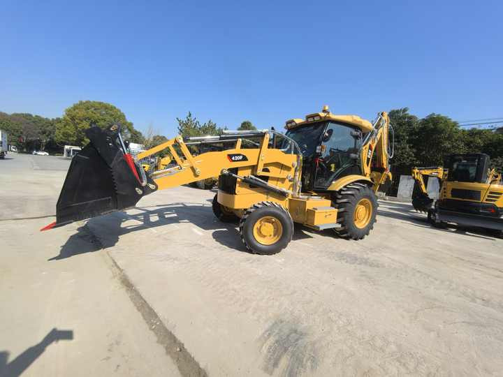 Good condition used caterpillar Cat420F Cat 420F used caterpillar backhoe loaders for sale - Багер-товарач: снимка 4 Good condition used caterpillar Cat420F Cat 420F used caterpillar backhoe loaders for sale - Багер-товарач: снимка 4