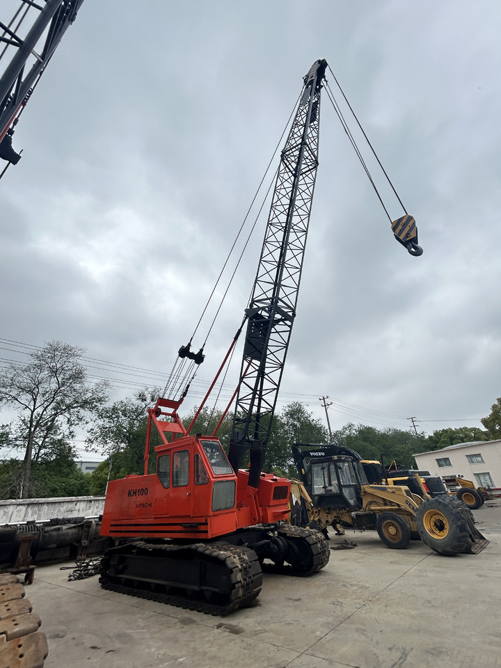 Hitachi Low Price Hitachi Kh100 30 Tons crawler crane for Sale - Драглайн: снимка 1 Hitachi Low Price Hitachi Kh100 30 Tons crawler crane for Sale - Драглайн: снимка 1