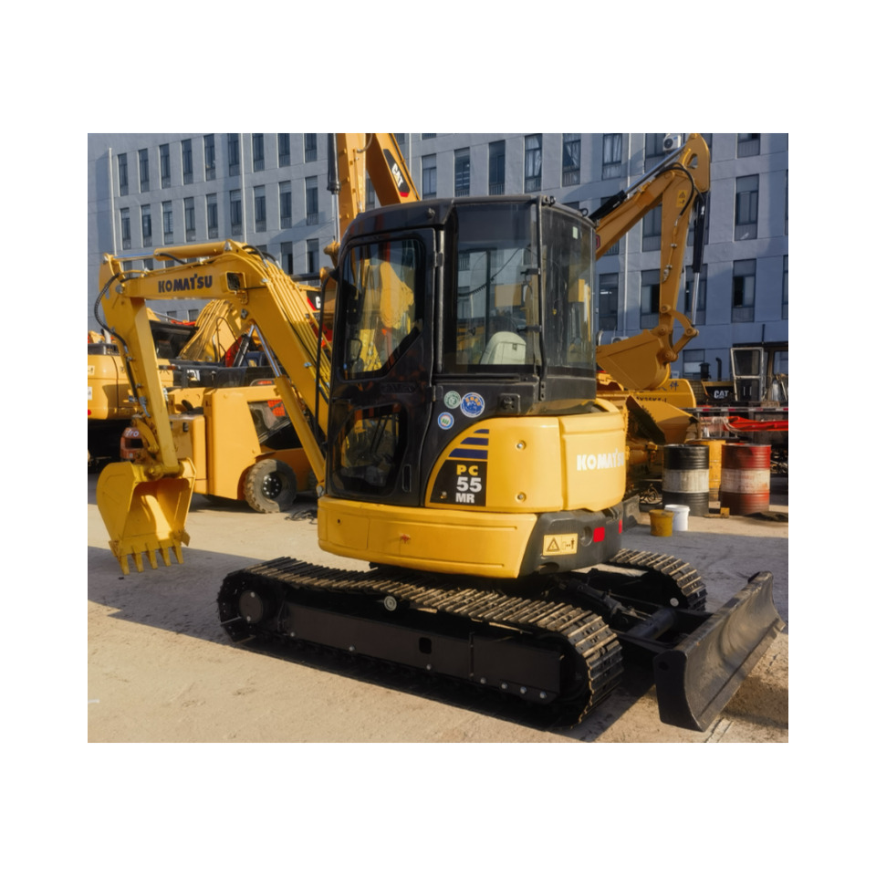 Komatsu PC55MR-2 Excavator - Мини багер: снимка 1 Komatsu PC55MR-2 Excavator - Мини багер: снимка 1