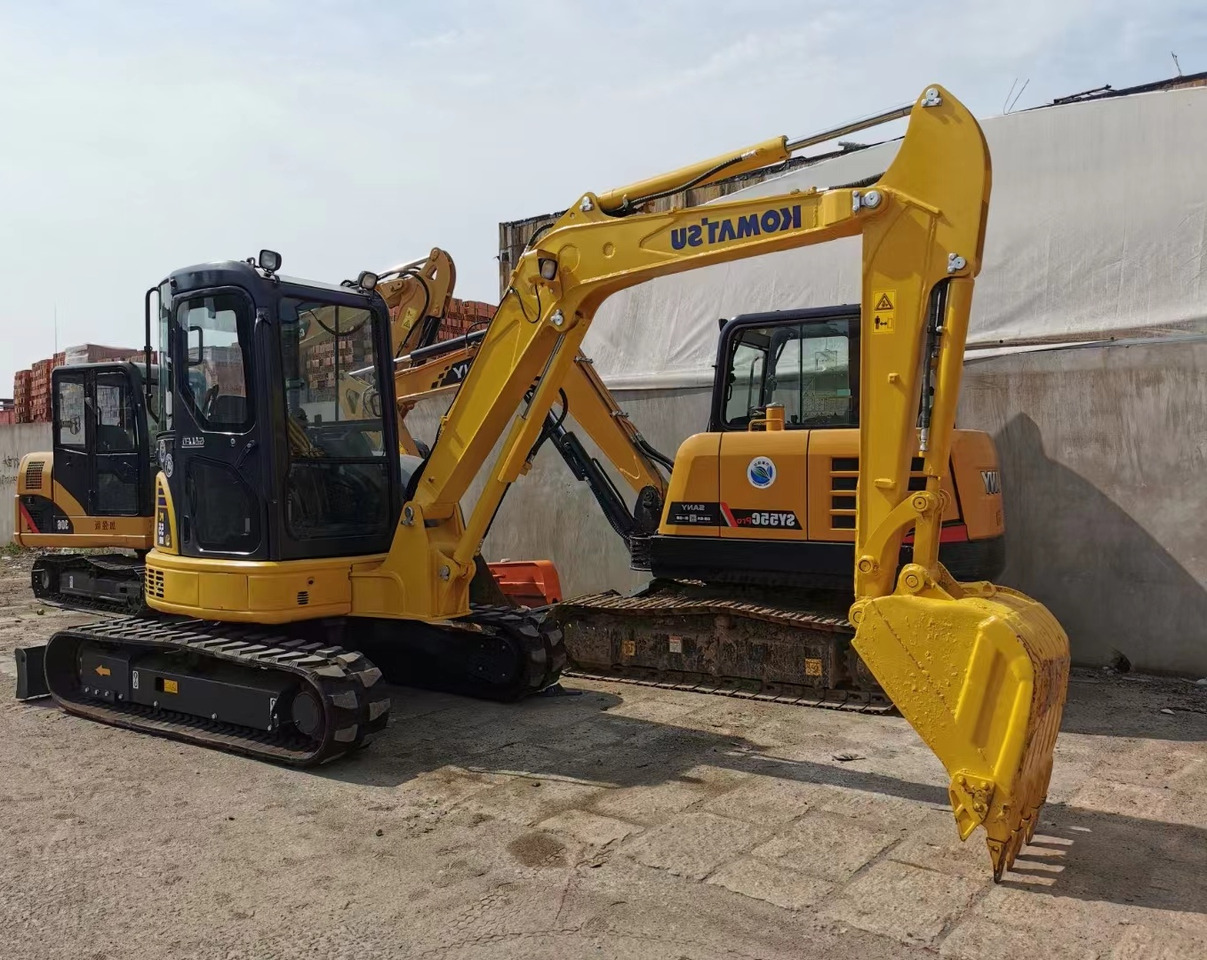 Komatsu PC55MR-3 Excavator - Мини багер: снимка 1 Komatsu PC55MR-3 Excavator - Мини багер: снимка 1
