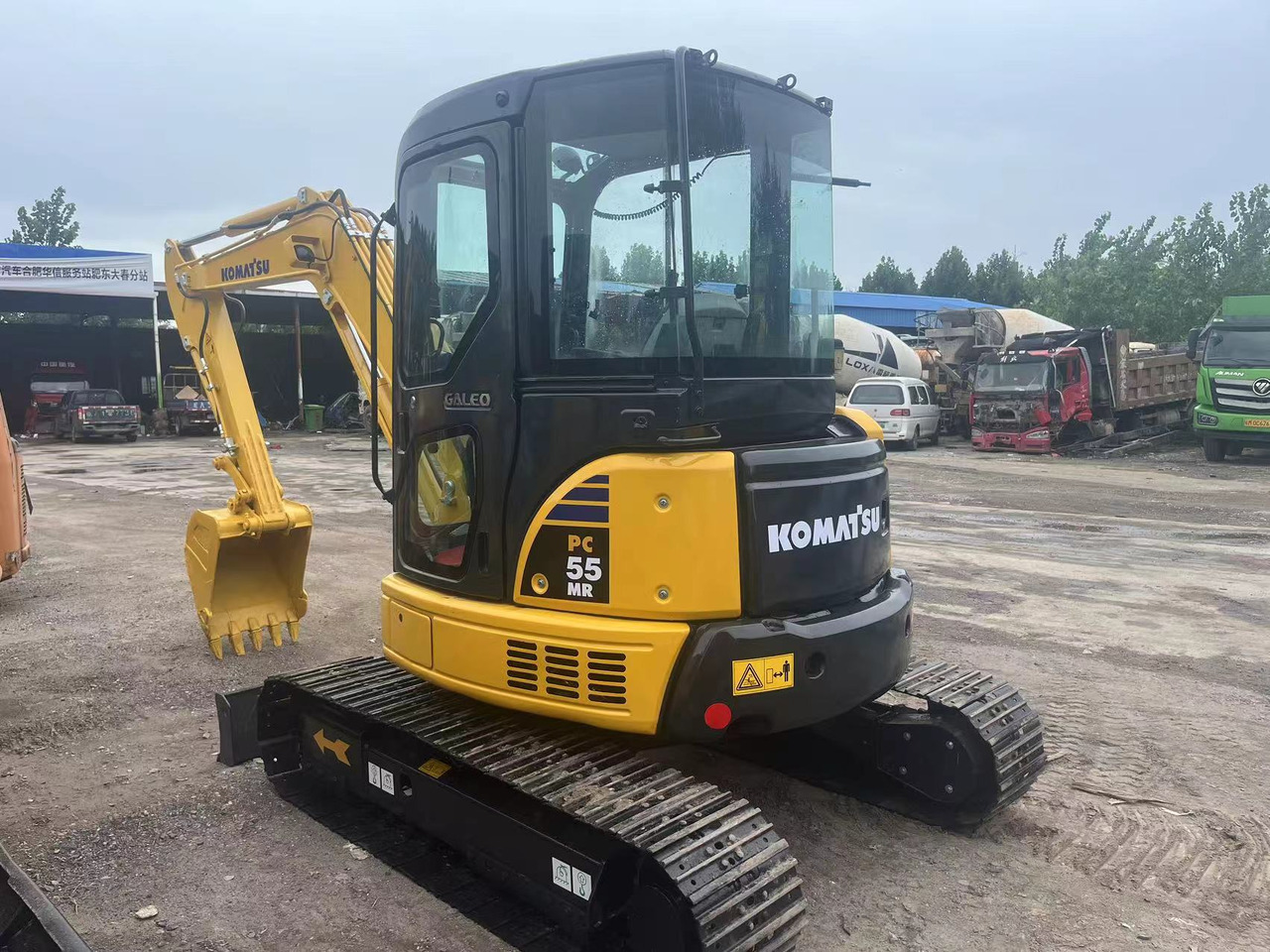 Komatsu PC55mr-3 - Мини багер: снимка 1 Komatsu PC55mr-3 - Мини багер: снимка 1