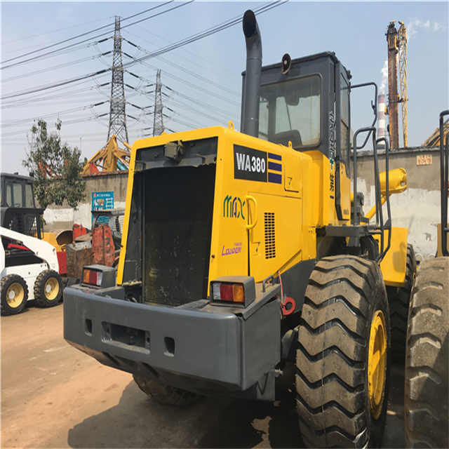 Second hand wheel loader Komatsu used Wheel loader WA320-3 WA320-1 WA380-3 cheap for sale - Колесен товарач: снимка 3 Second hand wheel loader Komatsu used Wheel loader WA320-3 WA320-1 WA380-3 cheap for sale - Колесен товарач: снимка 3