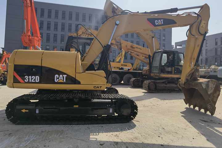 Верижен багер used original cat 312d excavator for sale Cat 312D cheap price secondhand 312d for sale: снимка 6