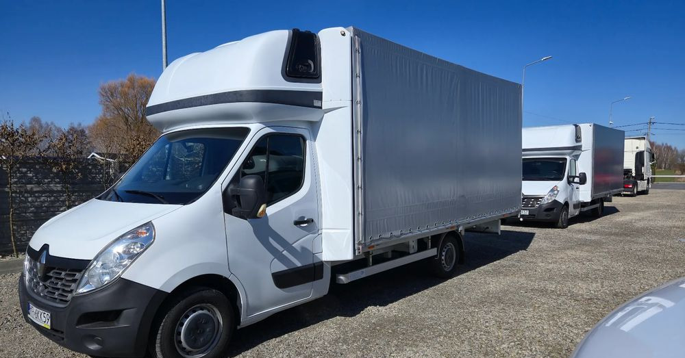Renault Master 2x +zabudowa 12 palet-reg wysokości Spanie XXL - Брезентов бус: снимка 2 Renault Master 2x +zabudowa 12 palet-reg wysokości Spanie XXL - Брезентов бус: снимка 2