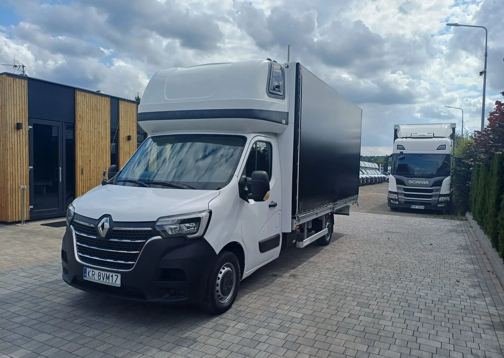 Renault Master IV 10 PALET zaw.poduszki 2021r EURO 6 - Брезентов бус: снимка 1 Renault Master IV 10 PALET zaw.poduszki 2021r EURO 6 - Брезентов бус: снимка 1