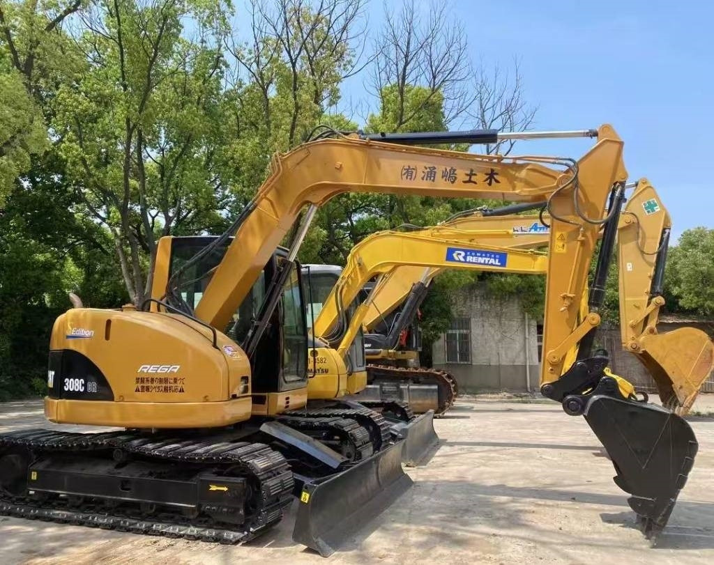 CAT 308 C - Мини багер: снимка 1 CAT 308 C - Мини багер: снимка 1