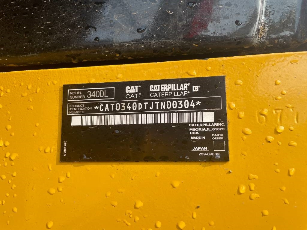 CAT 340 D L - Верижен багер: снимка 3 CAT 340 D L - Верижен багер: снимка 3
