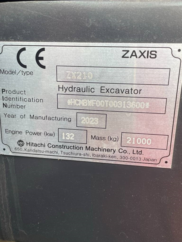 Hitachi 210LC - Верижен багер: снимка 5 Hitachi 210LC - Верижен багер: снимка 5