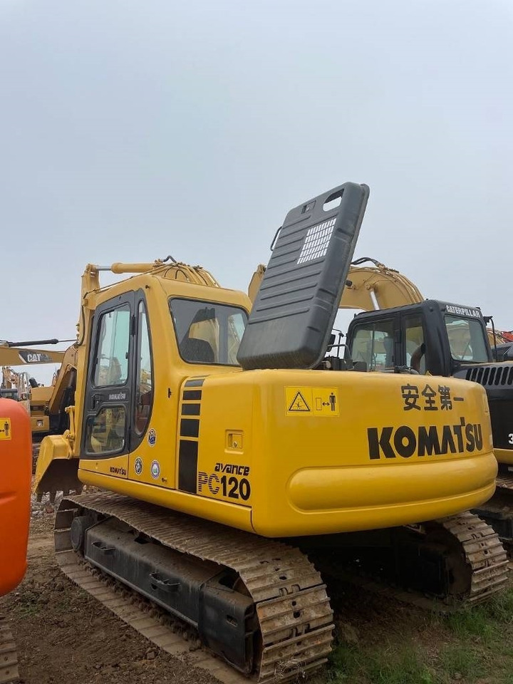 Верижен багер Komatsu PC 120: снимка 7